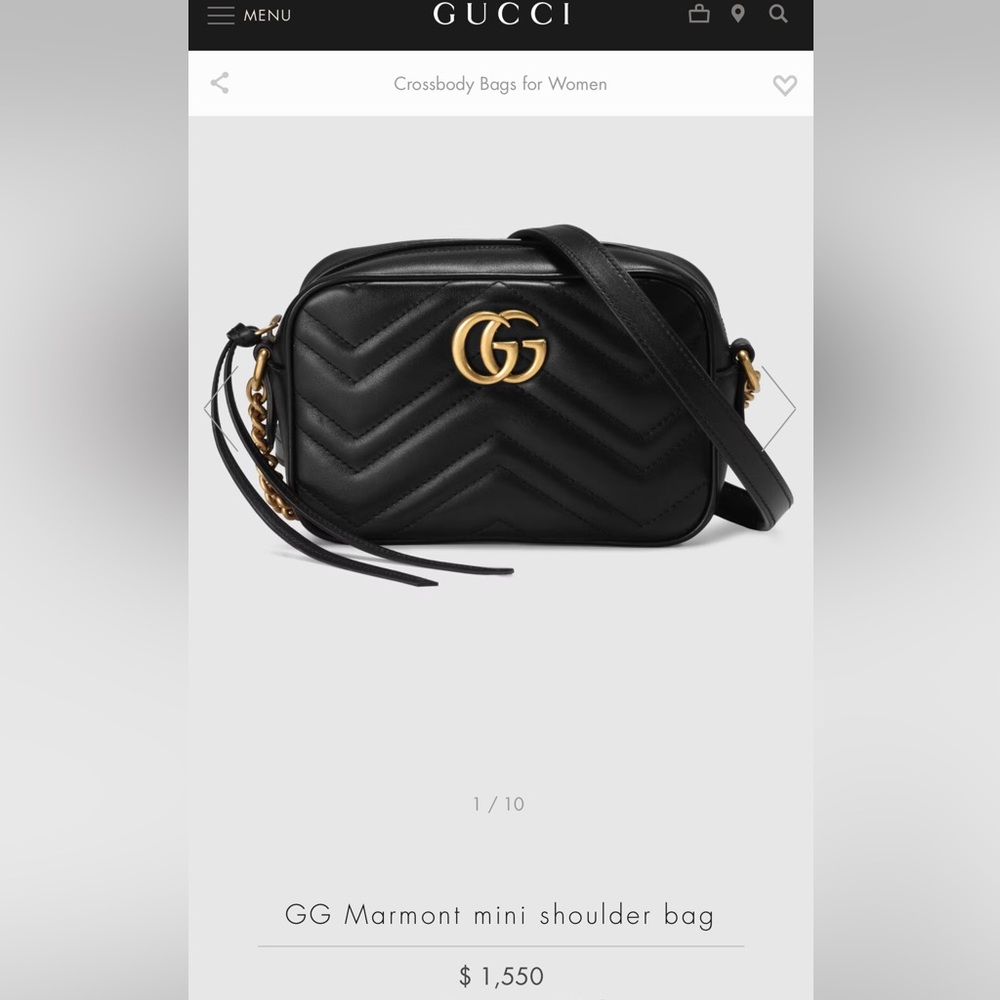 Gucci GG Marmont Mini Shoulder Bag